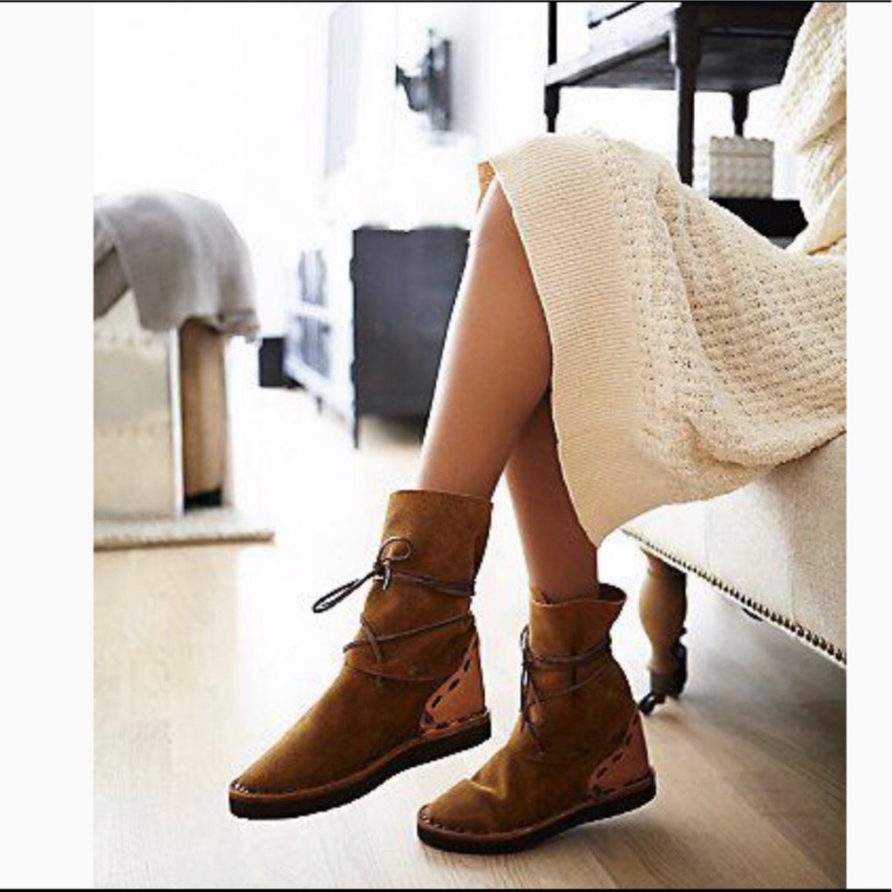 Nwob Chamula Cree Wool Boots Sz 6 View 2
